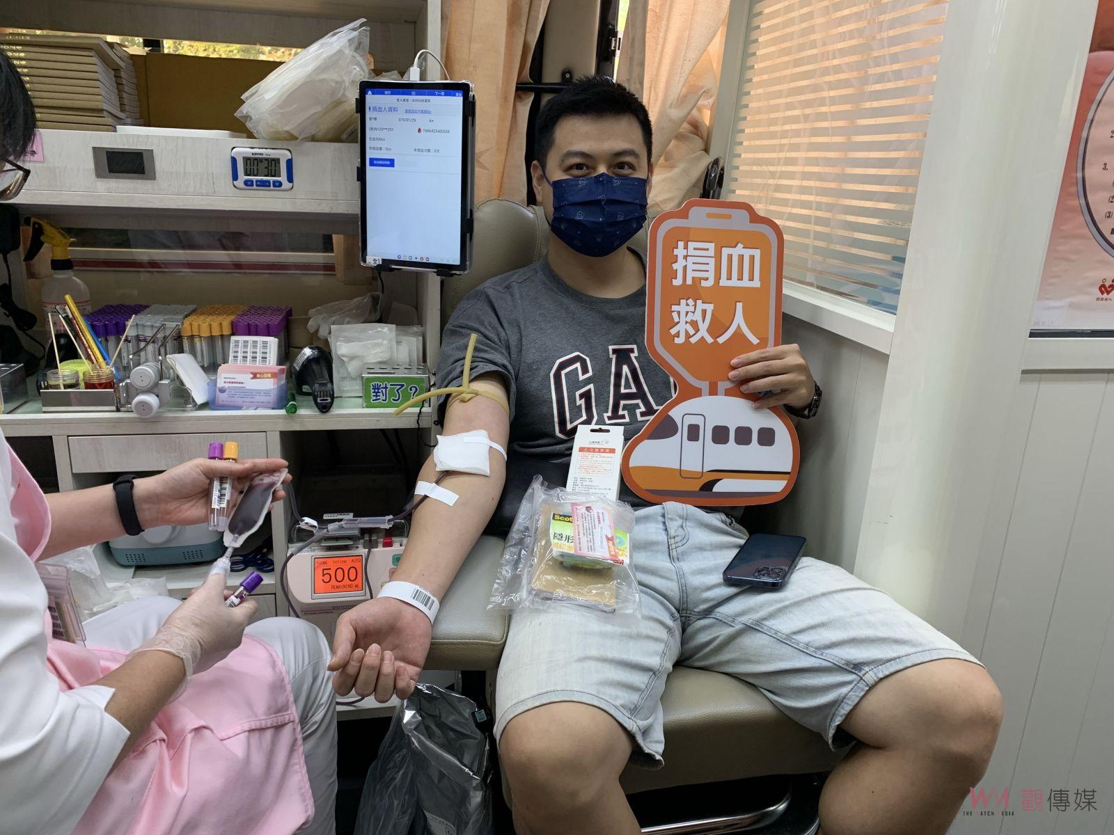 影／熱血相挺！寒冬送暖‧捐血傳愛　高鐵彰化站與鄉親一起挽袖 - https://www.watchmedia01.com