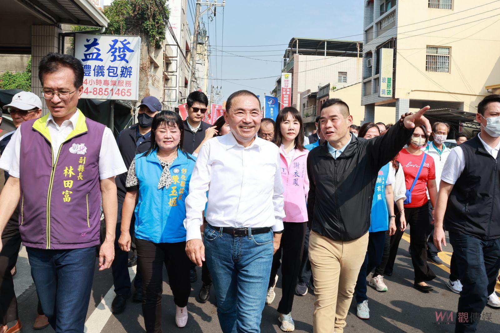 侯友宜參拜福安宮「溪湖媽」宣布當選總統成立緝毒署 - https://www.watchmedia01.com