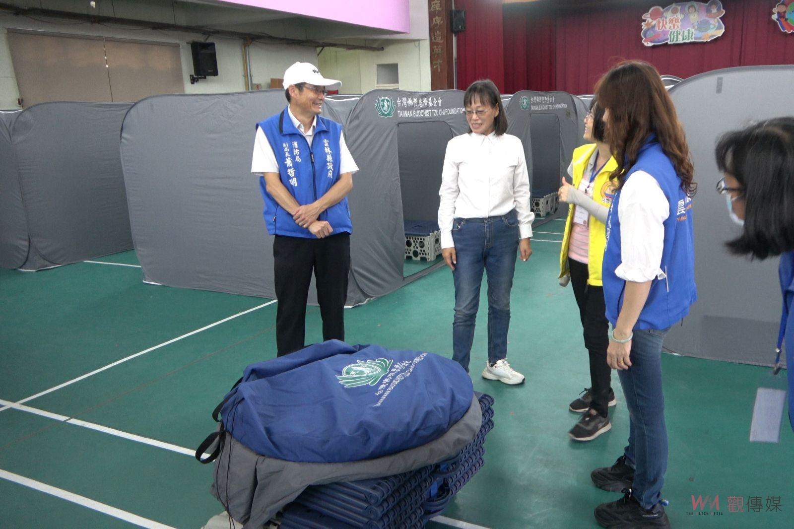 雲林首創避難收容體驗 學習適應克難環境安置 - https://www.watchmedia01.com