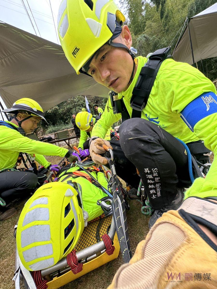 最新／繩索救援賽過程擬真 徐明哲：推廣戶外探險安全樂此不疲 - https://www.watchmedia01.com