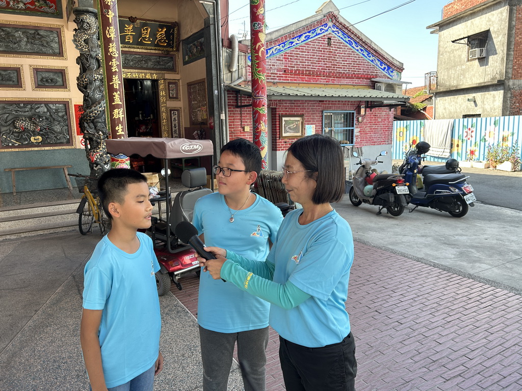 迎接田中馬選手三潭國小學童當起導覽員 以國英語介紹在地人文風貌 - https://www.watchmedia01.com