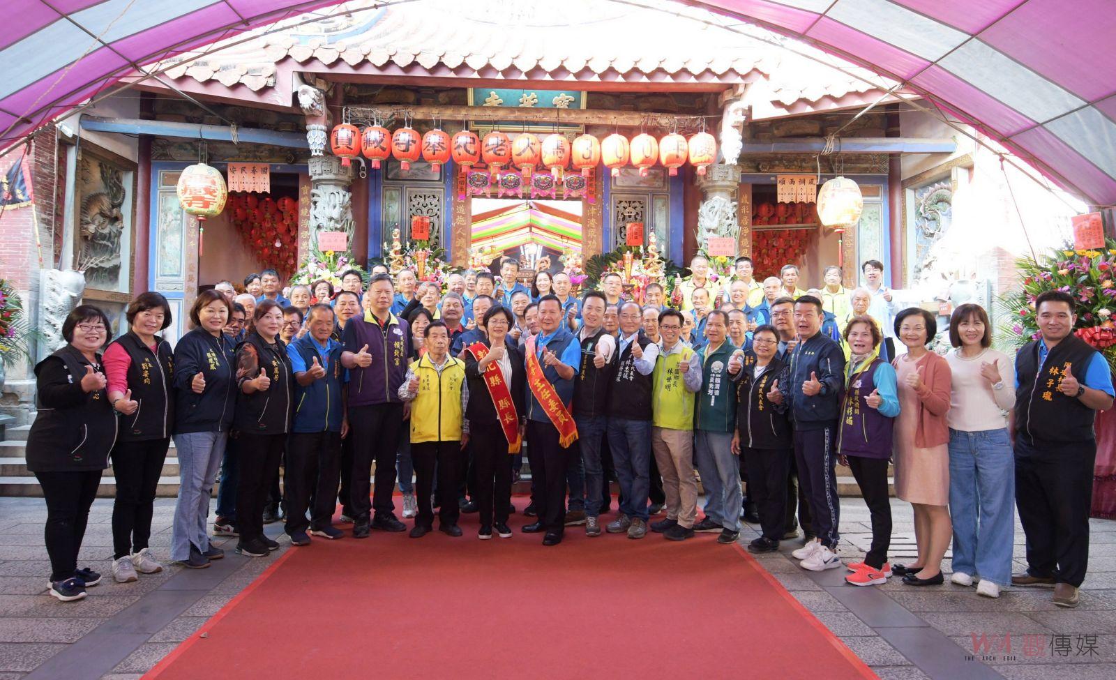 （有影片）／芬園寶藏寺慶祝老大媽奉祀300年　媽祖庇佑永恆 - https://www.watchmedia01.com