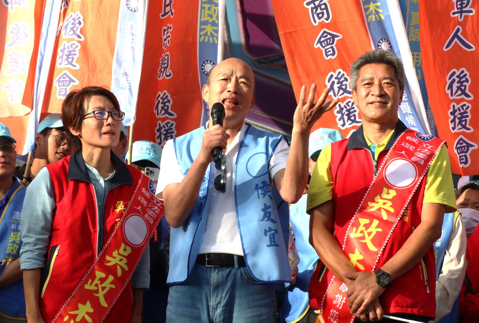 國民黨聯合競選總部成立！　朱立倫、韓國瑜澎湖合體 - https://www.watchmedia01.com