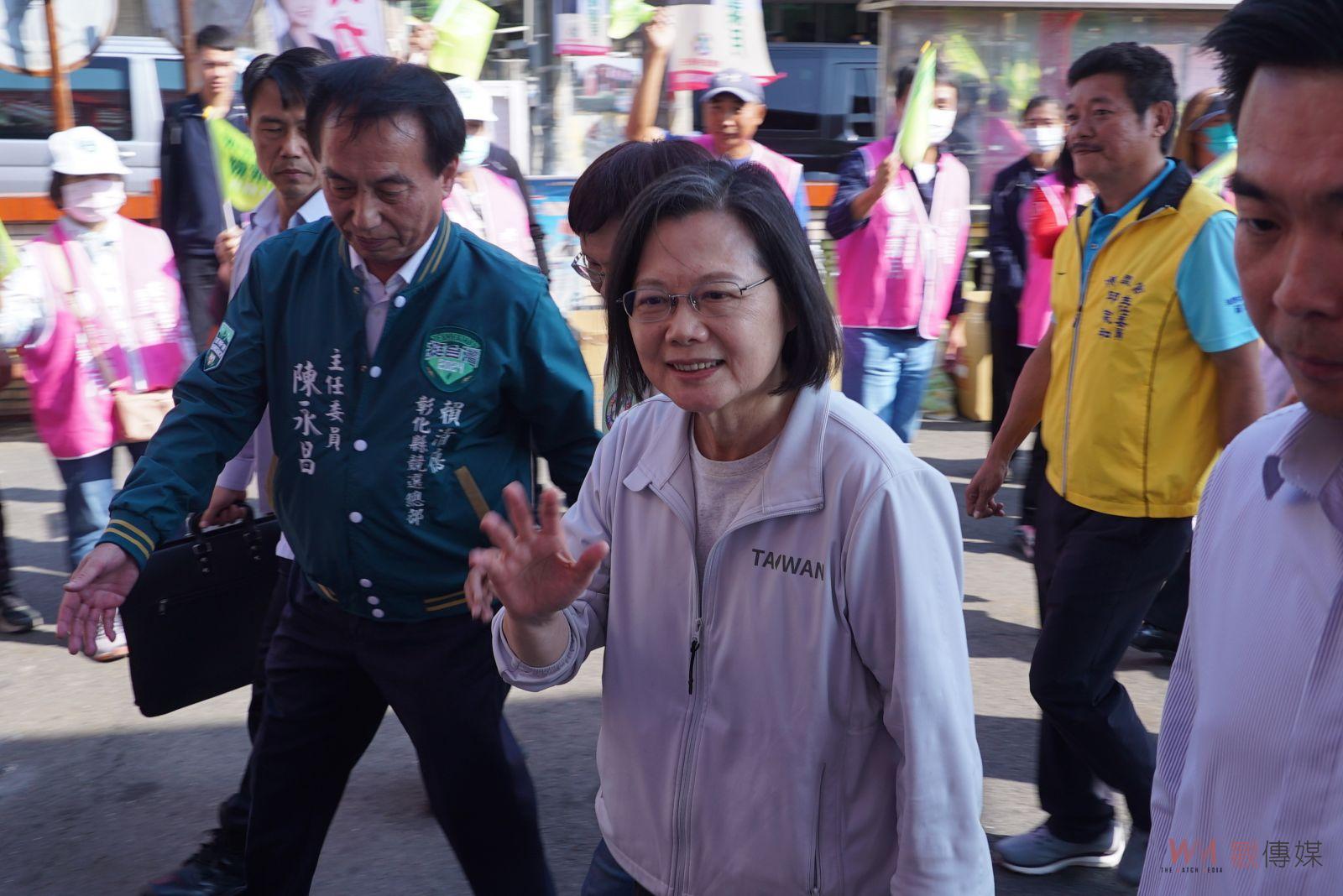 （有影片）／蔡英文彰化輔選　讚揚陳素月「尚骨力」　美德贏台灣！ - https://www.watchmedia01.com