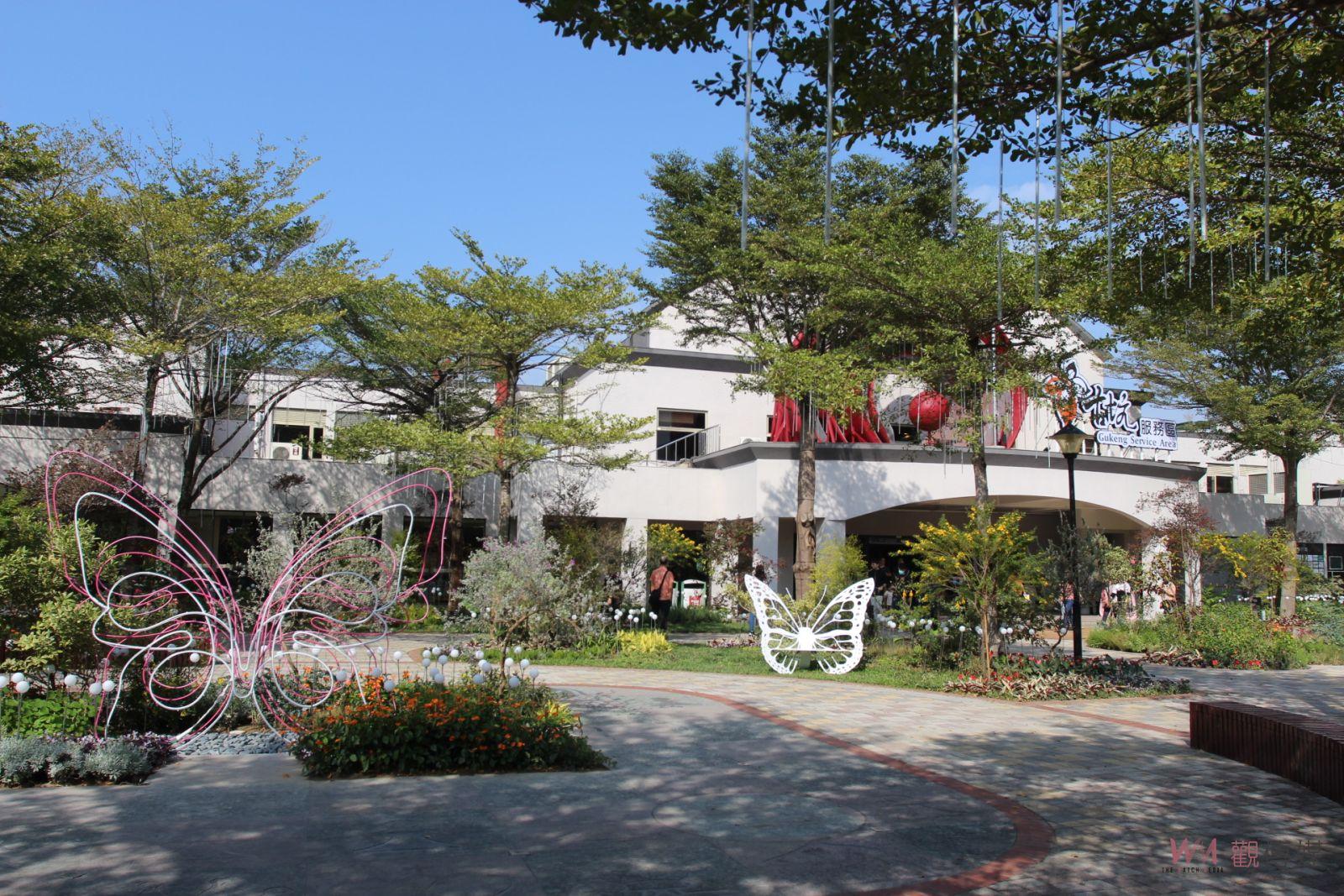 國三古坑服務區花饗旅人 嶄新門面景觀園庭供休憩 - https://www.watchmedia01.com