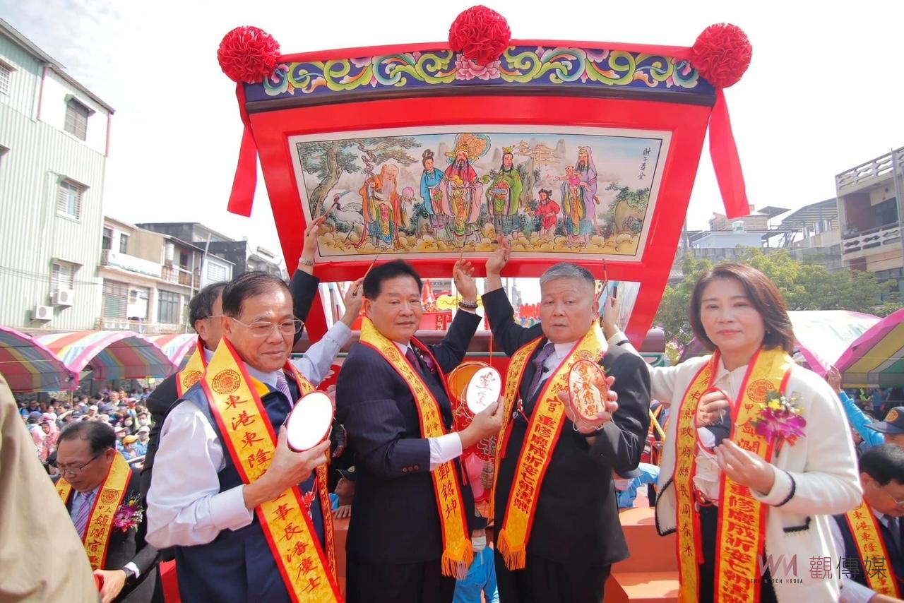 台中大甲鎮瀾宮重修慶成建醮王船開光點睛 祈求合境平安 - https://www.watchmedia01.com