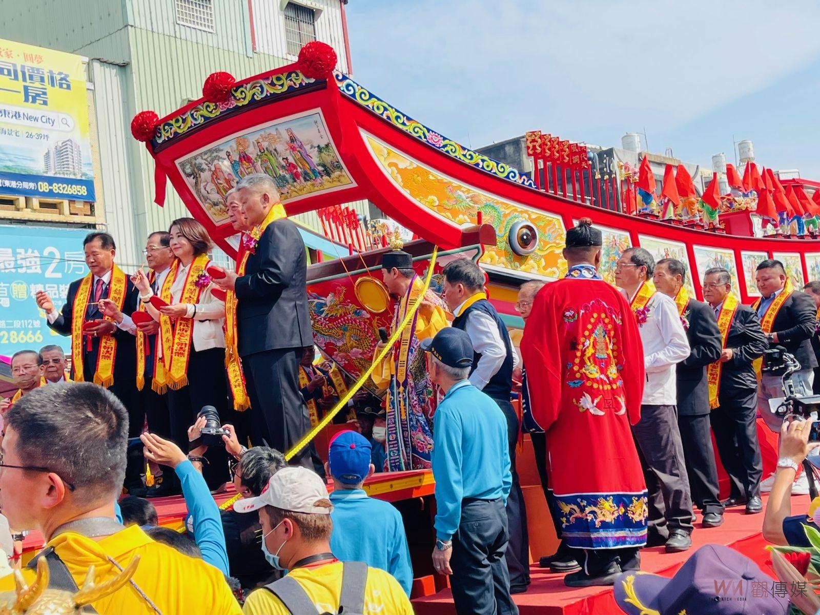 台中大甲鎮瀾宮重修慶成建醮王船開光點睛 祈求合境平安 - https://www.watchmedia01.com