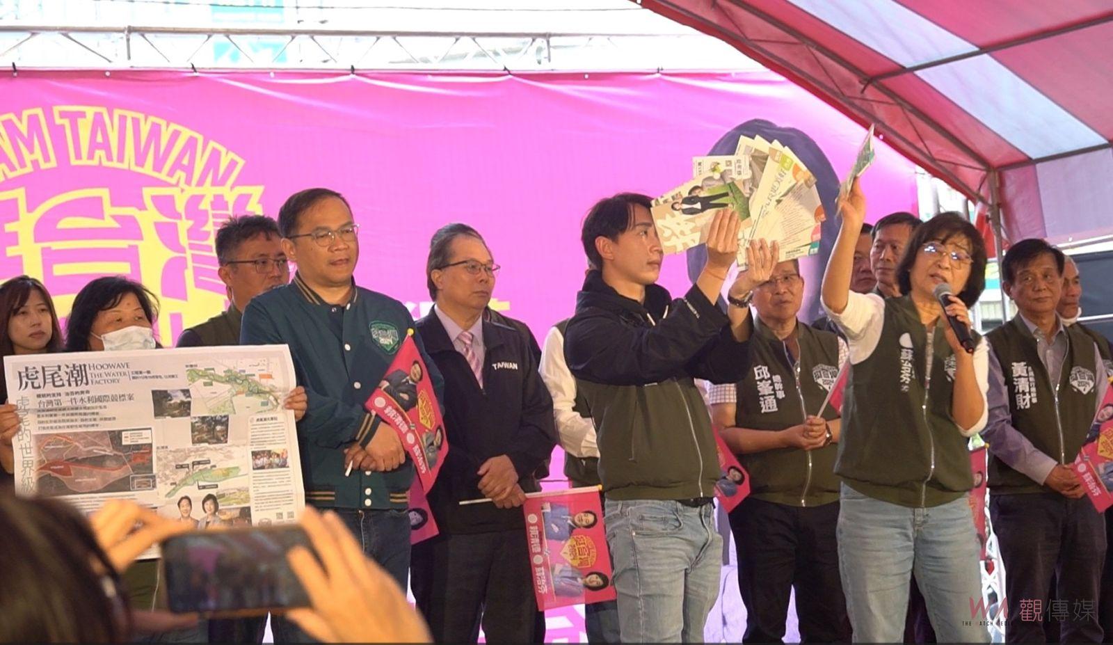 （有影片）／台灣憨川王義川雲林站台催票　請丁學忠鎮長繼續留在虎尾鎮 - https://www.watchmedia01.com