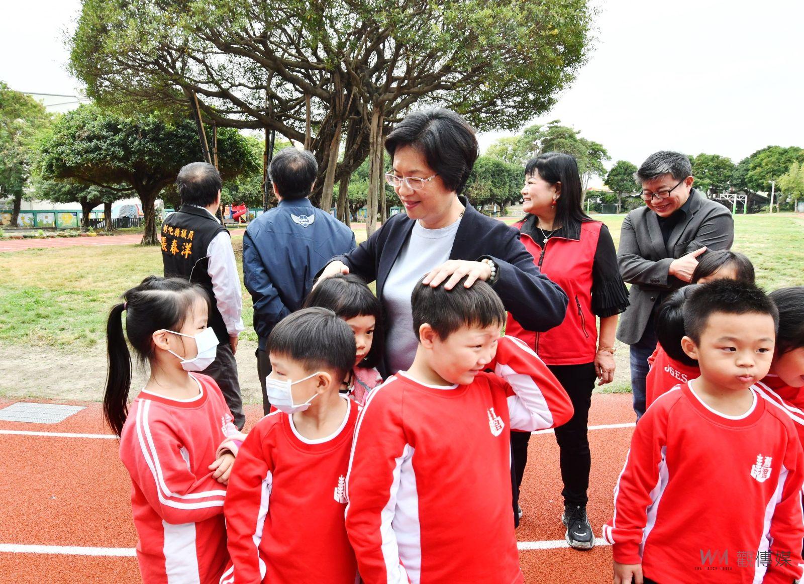 （有影片）／分享環保故事　彰化縣長王惠美激勵舊館國小孩子關懷地球 - https://www.watchmedia01.com