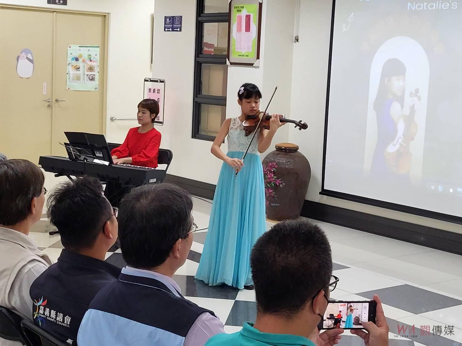 傑出青年天賦獎得主蔡玟誼　小提琴義演以饗若竹 - https://www.watchmedia01.com