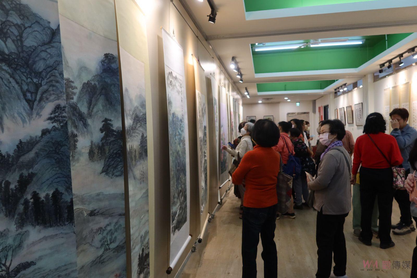 （有影片）／寄情書畫倚南窗聯合美展　彰女六位教師聯袂展現多彩風采 - https://www.watchmedia01.com