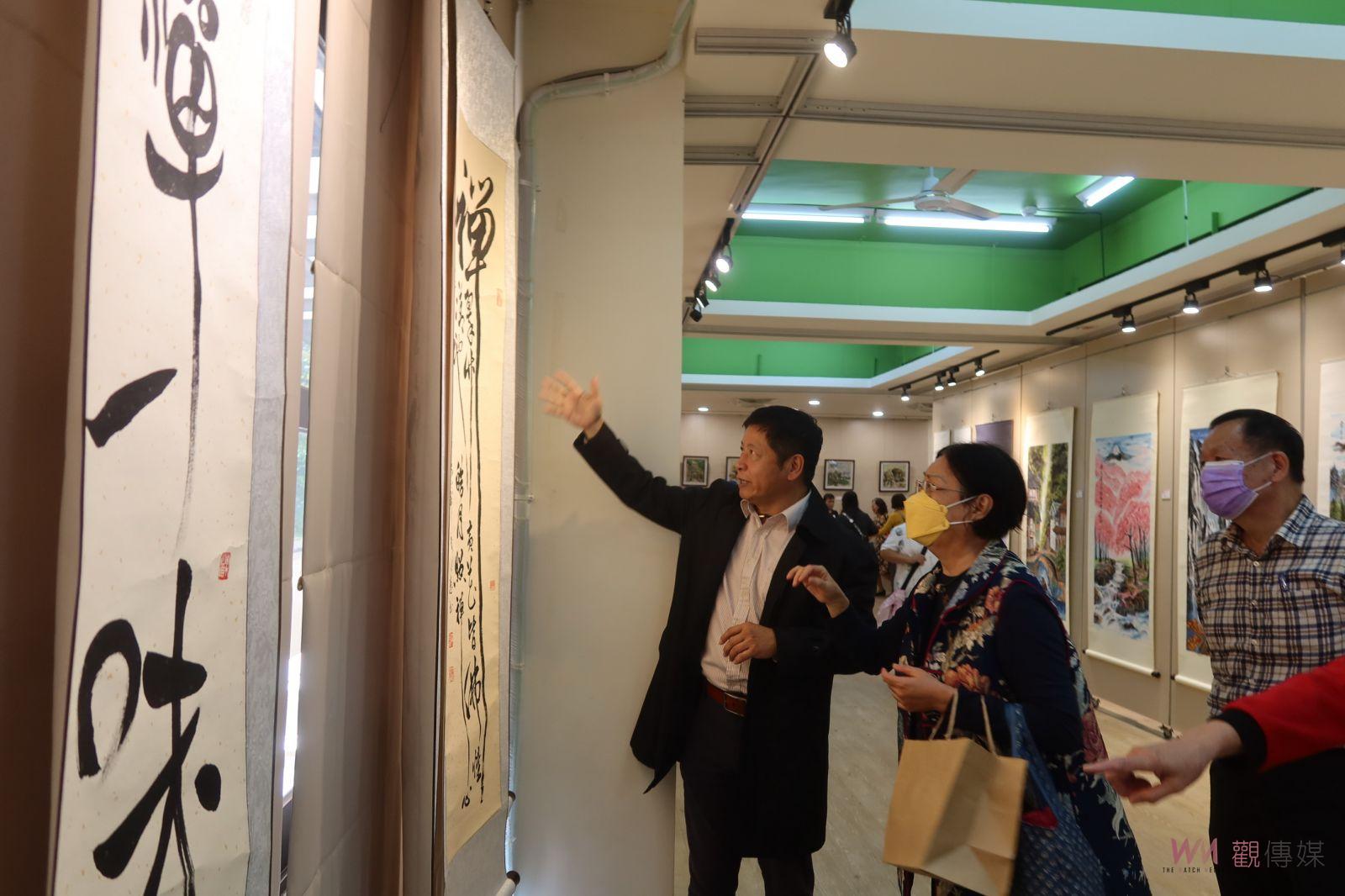 （有影片）／寄情書畫倚南窗聯合美展　彰女六位教師聯袂展現多彩風采 - https://www.watchmedia01.com