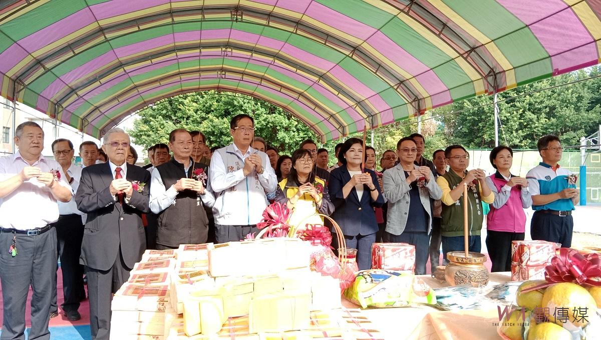 （有影片）／114年雲林縣舉辦全國運動會場館之一 北辰國小活動中心拆除重建工程動土典禮 - https://www.watchmedia01.com