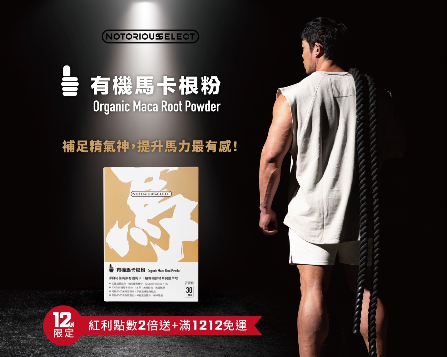 Notorious熱推新品「有機馬卡根粉」！開賣三週即破數千筆訂單 - https://www.watchmedia01.com