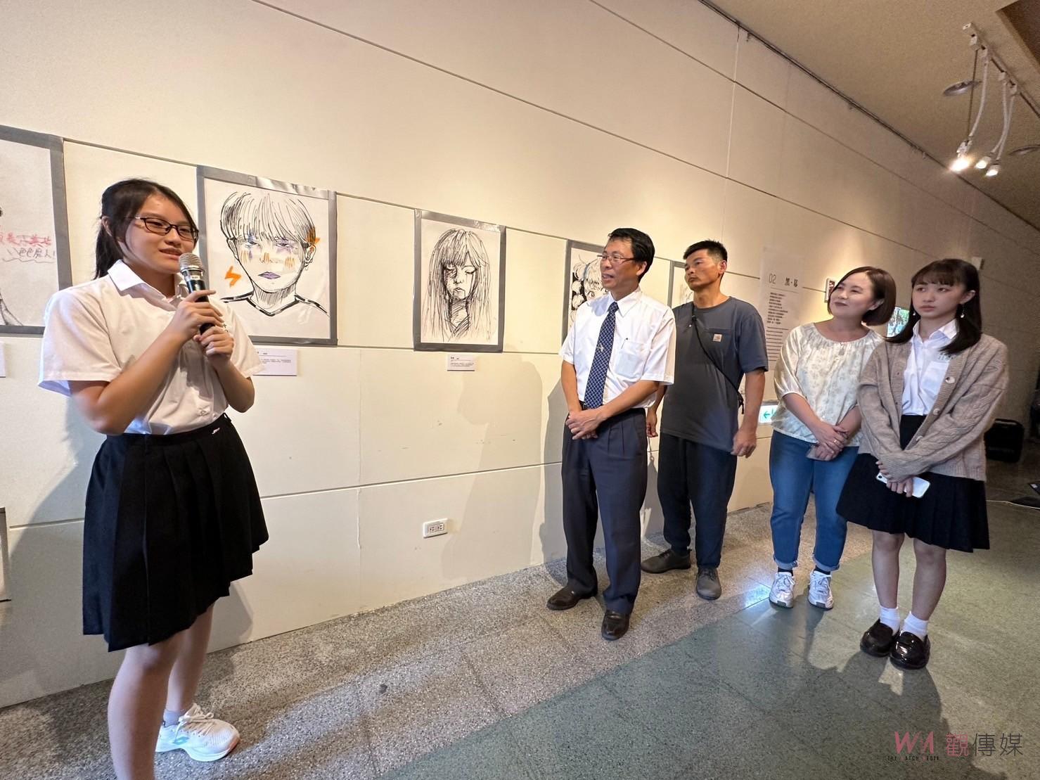 （有影片）／「片晌」美術展！美學融入日常　員林高中美術班展現藝術之美 - https://www.watchmedia01.com