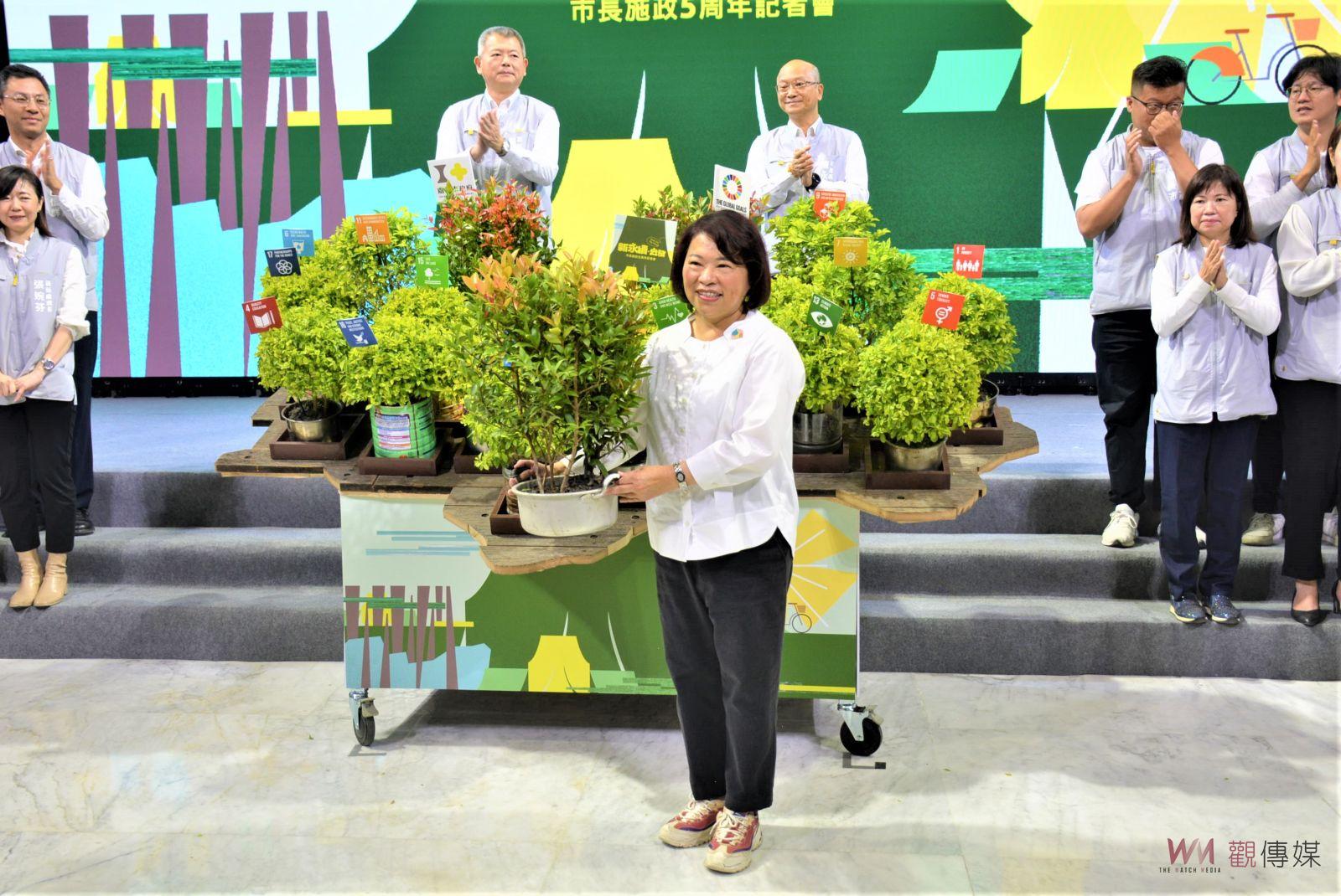 就職五周年　嘉義市長黃敏惠提出施政作為與績效 - https://www.watchmedia01.com
