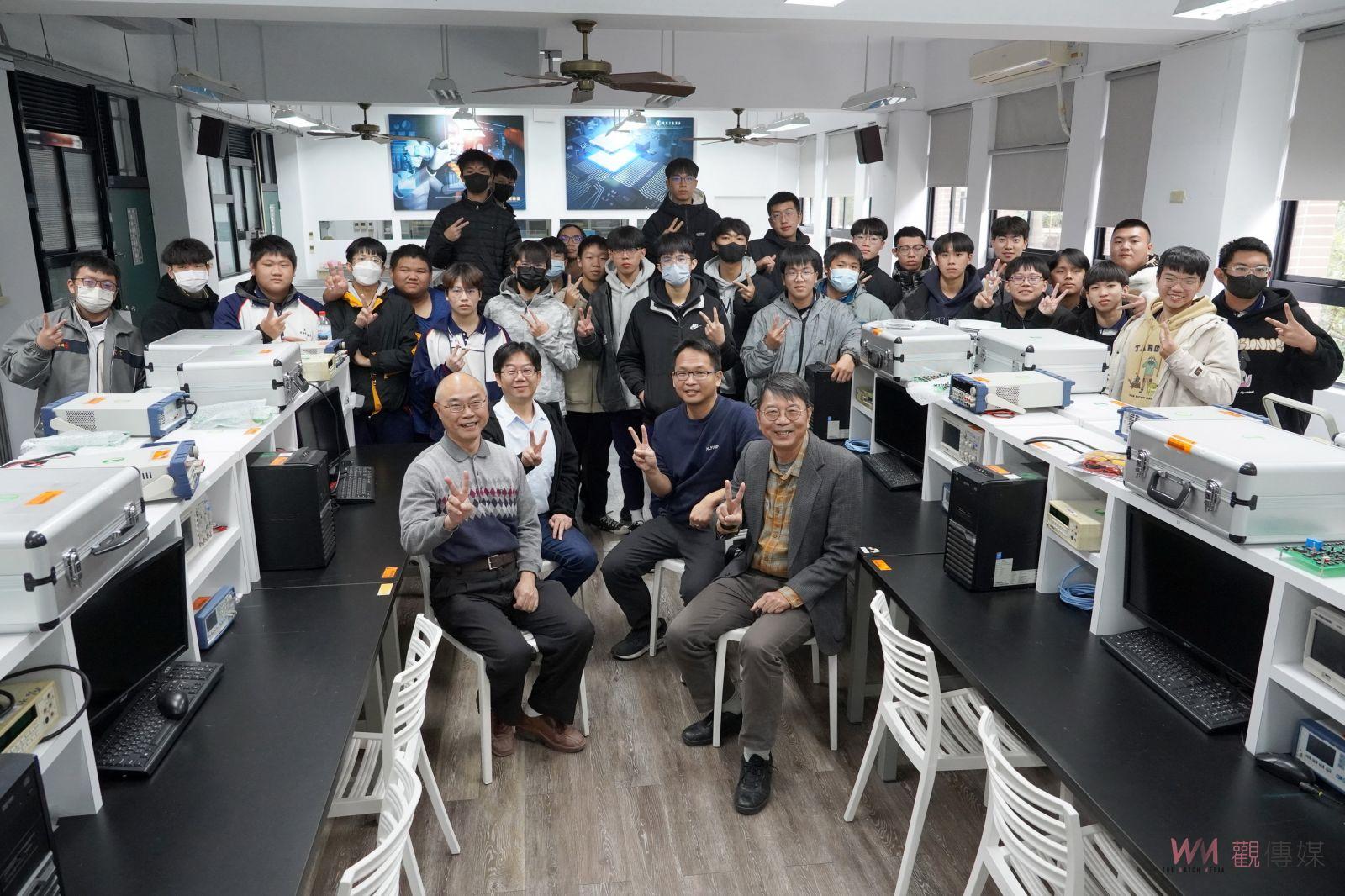 崇實高工生涯規劃之旅！參訪大葉大學電機系啟發學子多元學習動機 - https://www.watchmedia01.com