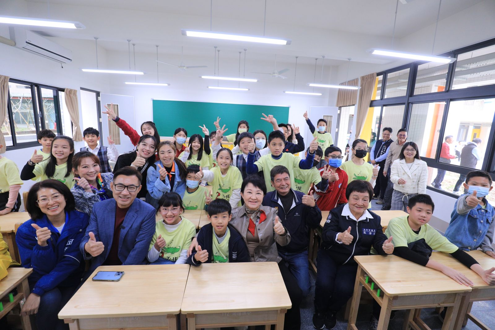 中市老舊校舍重建落成 盧秀燕：提供孩子幸福教育 - https://www.watchmedia01.com