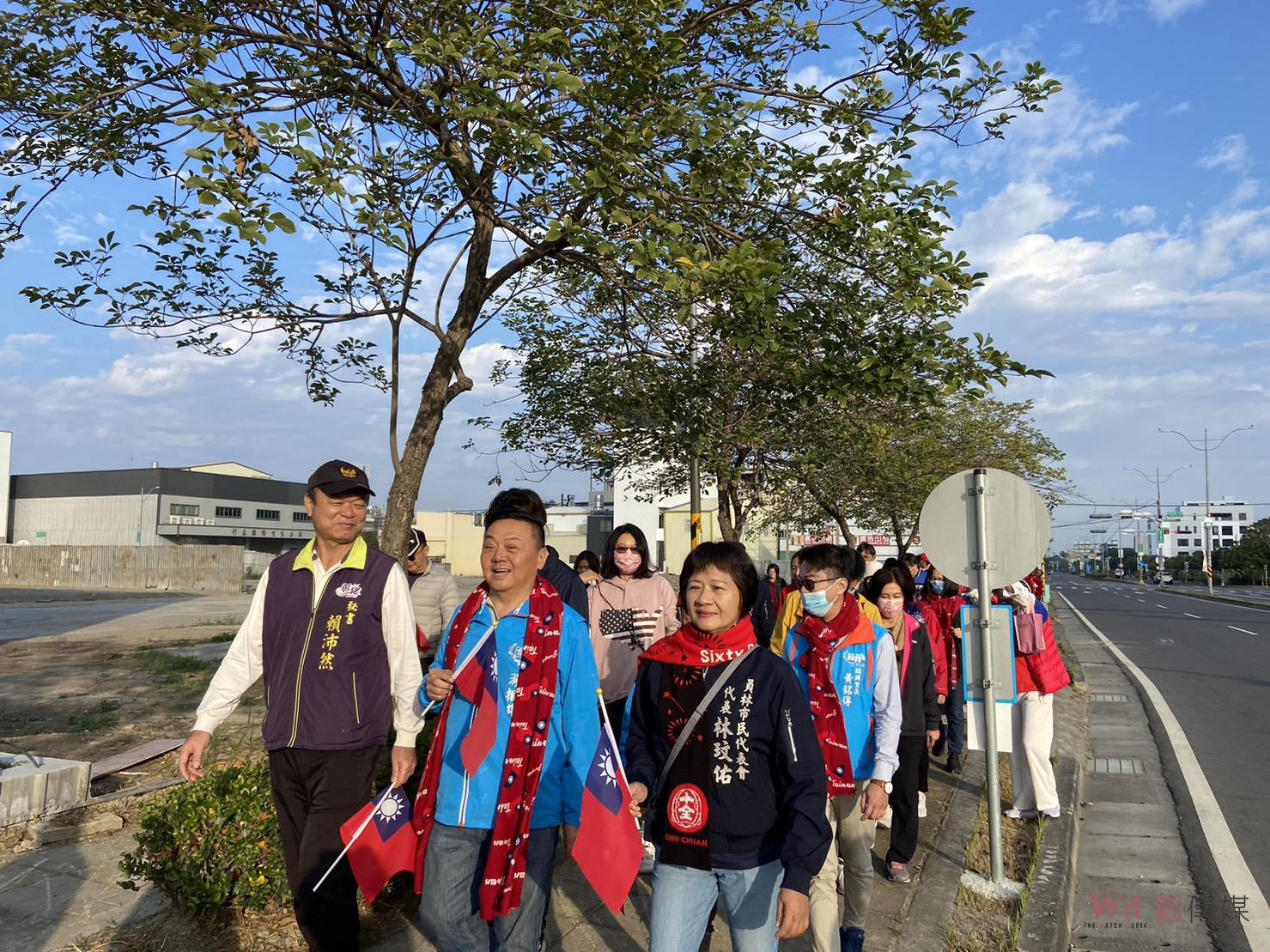 (有影片)/員林2024元旦熱鬧登場:升旗典禮、動感健走吸引千人參與 - https://www.watchmedia01.com