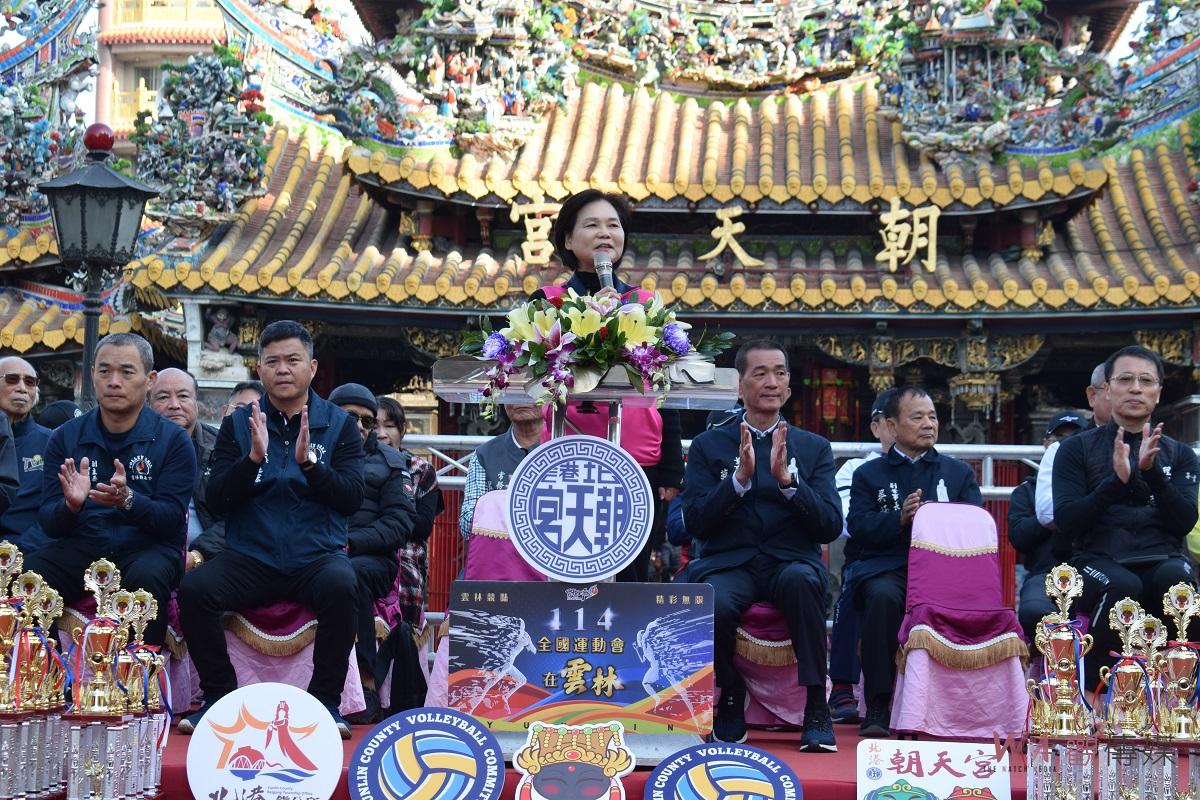 （有影片）／北港媽祖盃全國排球錦標賽登場　北港朝天宮前盛大開幕　展開一連四天精彩賽程 - https://www.watchmedia01.com