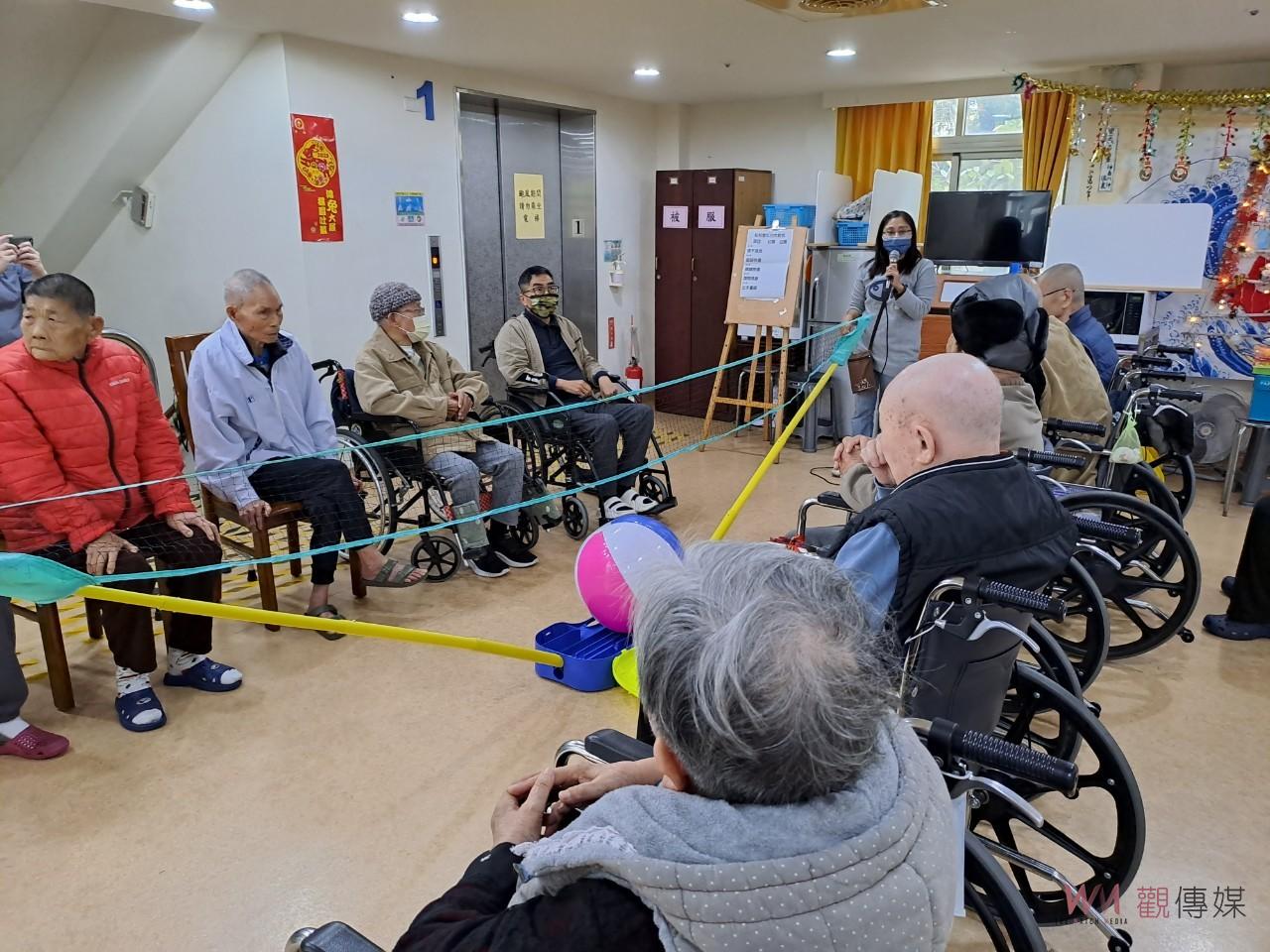 彰化榮家養護堂舉辦紅白跨年PK大賽　促進長者健康同樂 - https://www.watchmedia01.com