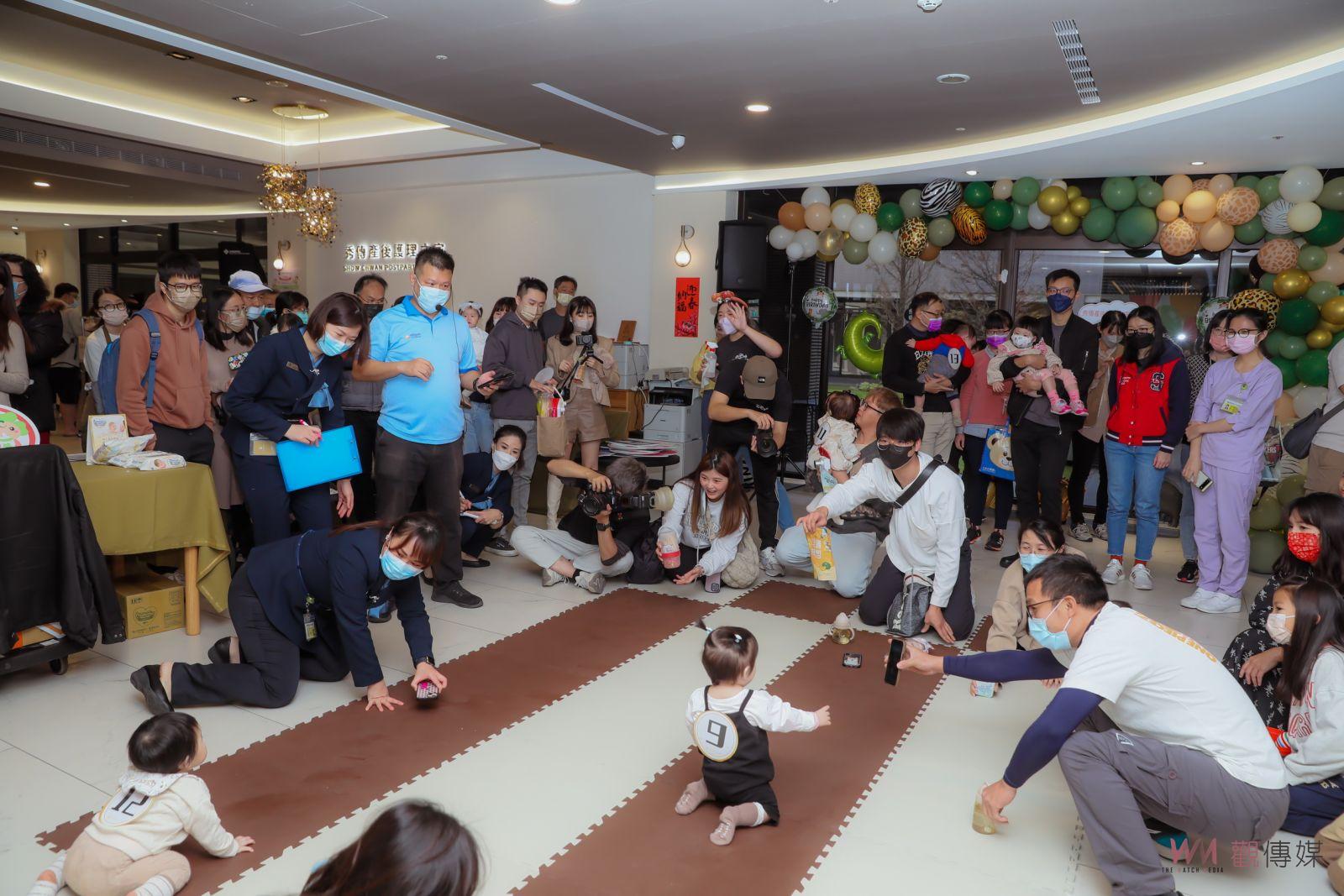 （有影片）／秀傳產後護理之家歡慶三週年寶寶運動會　爸爸媽媽瘋狂加油助力 - https://www.watchmedia01.com