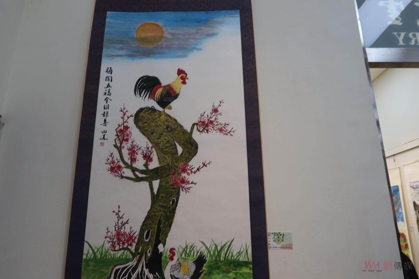 （有影片）／彩繪人生！彩墨雅韻~江慶章老師師生聯展　長青族展現自我 - https://www.watchmedia01.com