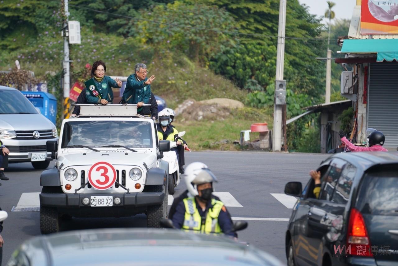 （有影片）／骨力、很認真　「大仁哥」陪陳素月田中車掃　籲鄉親挺連任 - https://www.watchmedia01.com