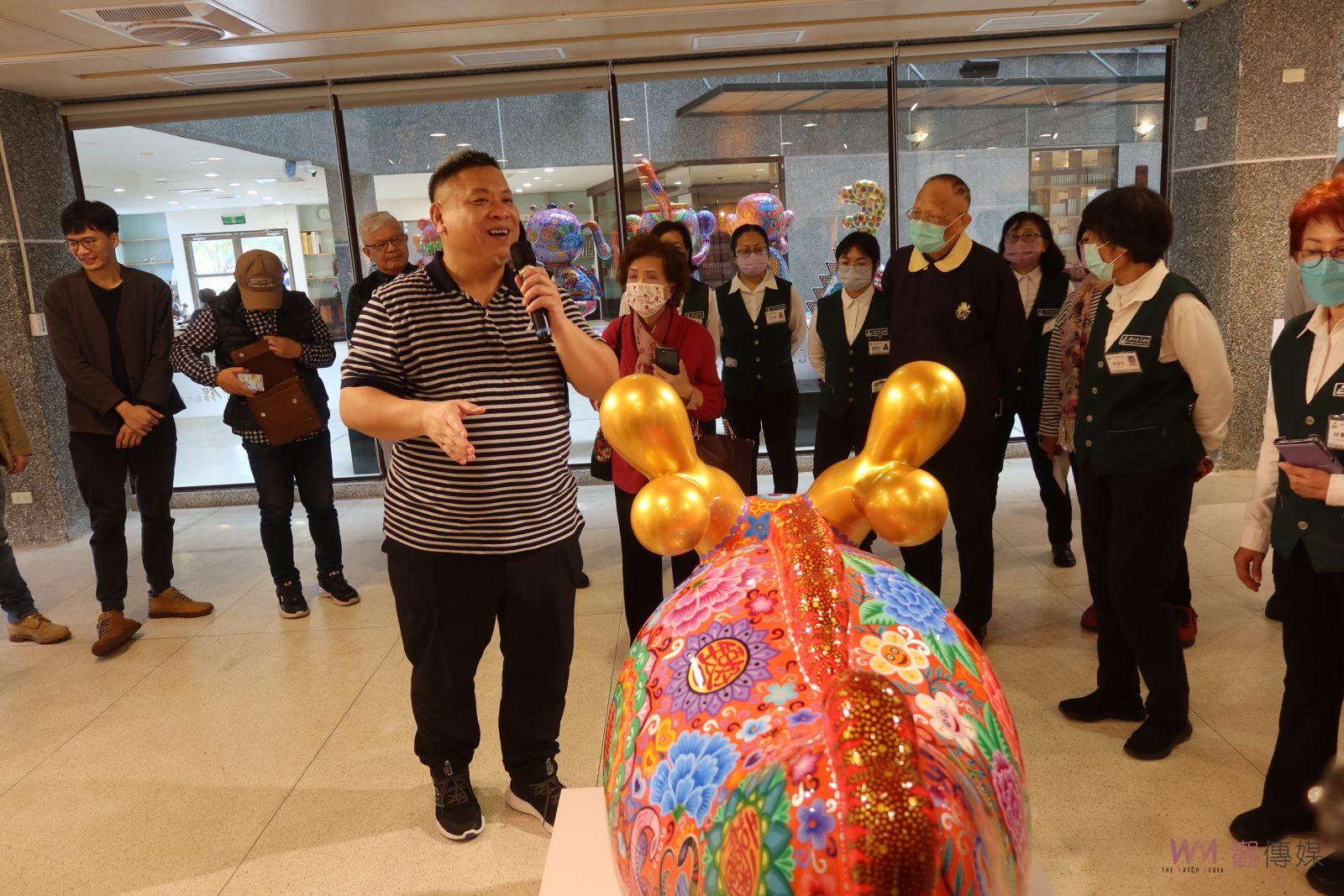 （有影片）／佛光山福山寺緣美術館「迎春納福」藝術聯展　獨特風格融合 - https://www.watchmedia01.com