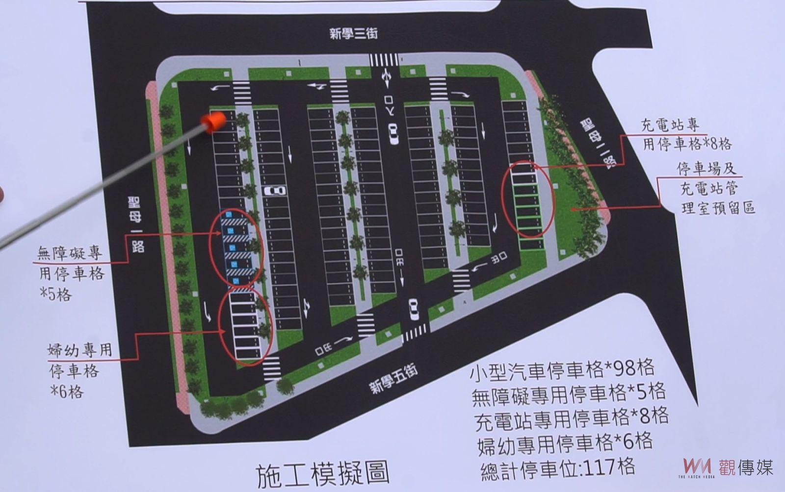（有影片）／中醫大學北港重劃區廣停用地　縣府規畫117格停車場2月底動工 - https://www.watchmedia01.com