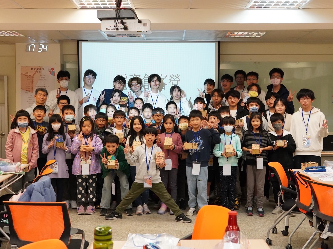 大同大學科創社傳授「創客實力」　小學生用程式語言打造療癒無用盒 - https://www.watchmedia01.com
