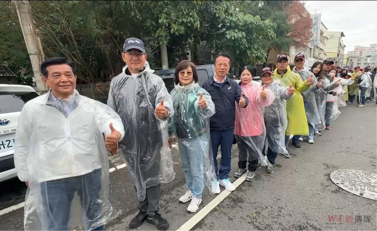 （有影片）／蘇治芬徒步謝票抵虎尾黃凱加油　翁章梁稱讚為年輕政治人物示範 - https://www.watchmedia01.com