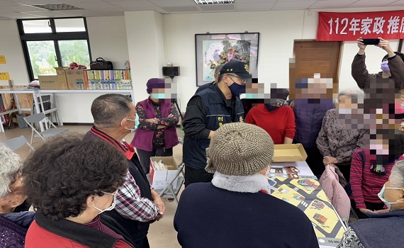 提醒銀髮族反詐識詐知能－集集警分局結合桌遊宣導推廣 - https://www.watchmedia01.com