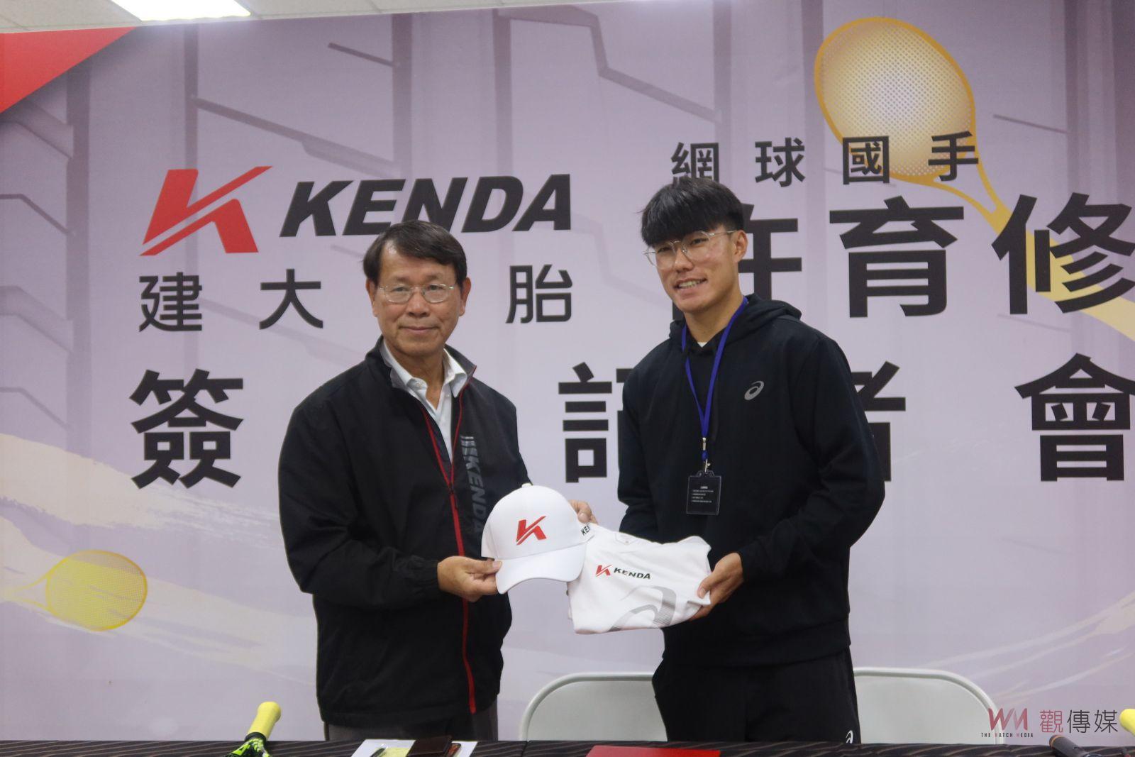 （有影片）／台灣網球新秀許育修獲建大輪胎贊助　盼助其國際舞台發光 - https://www.watchmedia01.com