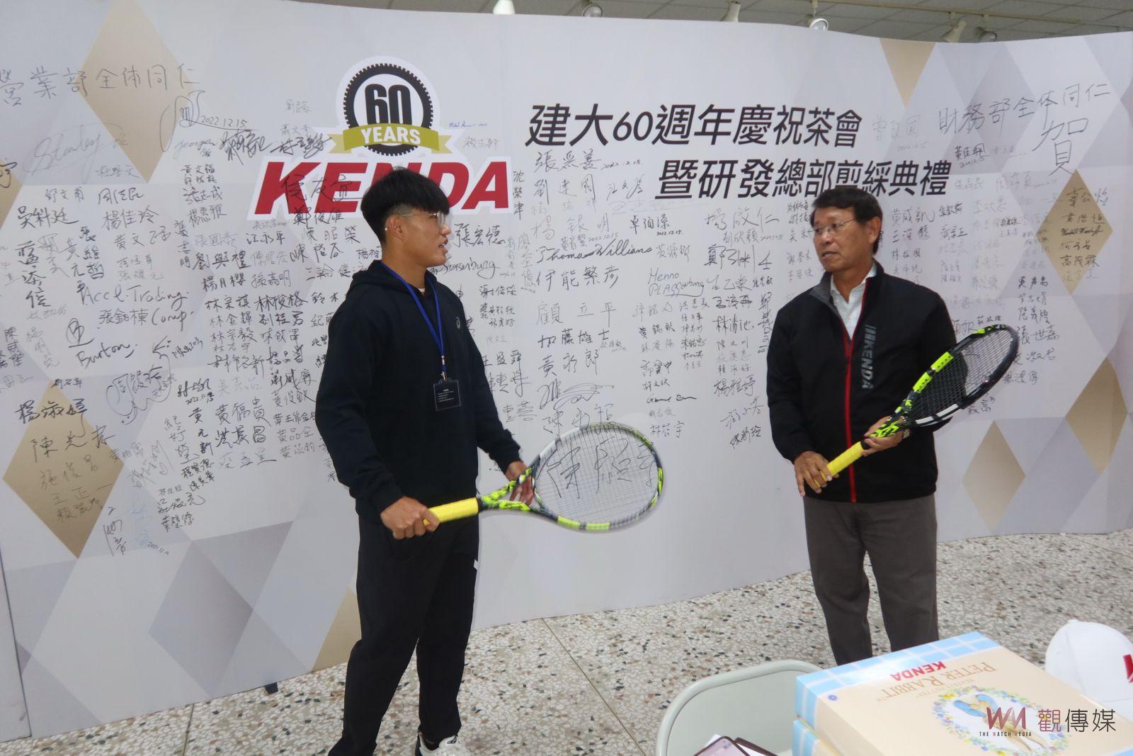 （有影片）／台灣網球新秀許育修獲建大輪胎贊助　盼助其國際舞台發光 - https://www.watchmedia01.com