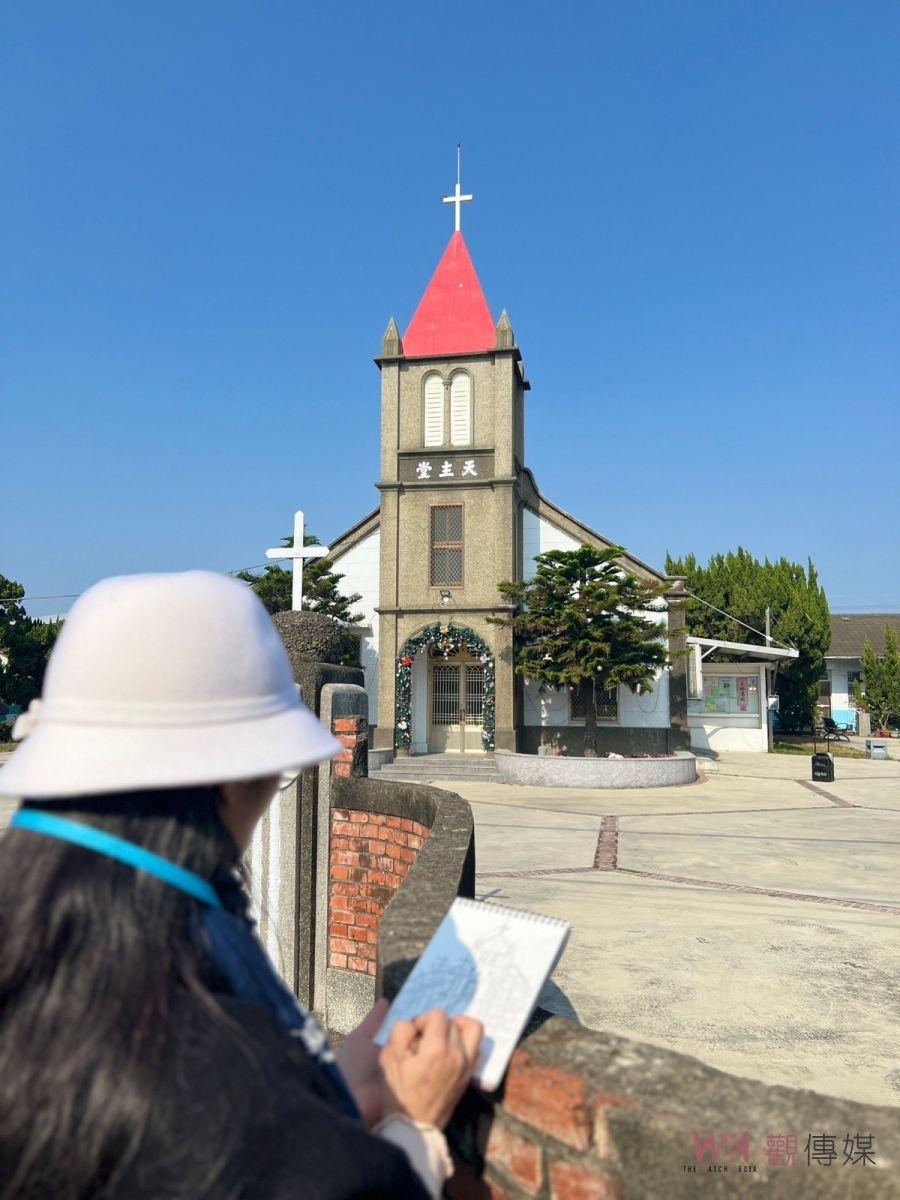 跟著畫家去雲林教堂寫生　台西藝術協會公益繪畫 - https://www.watchmedia01.com