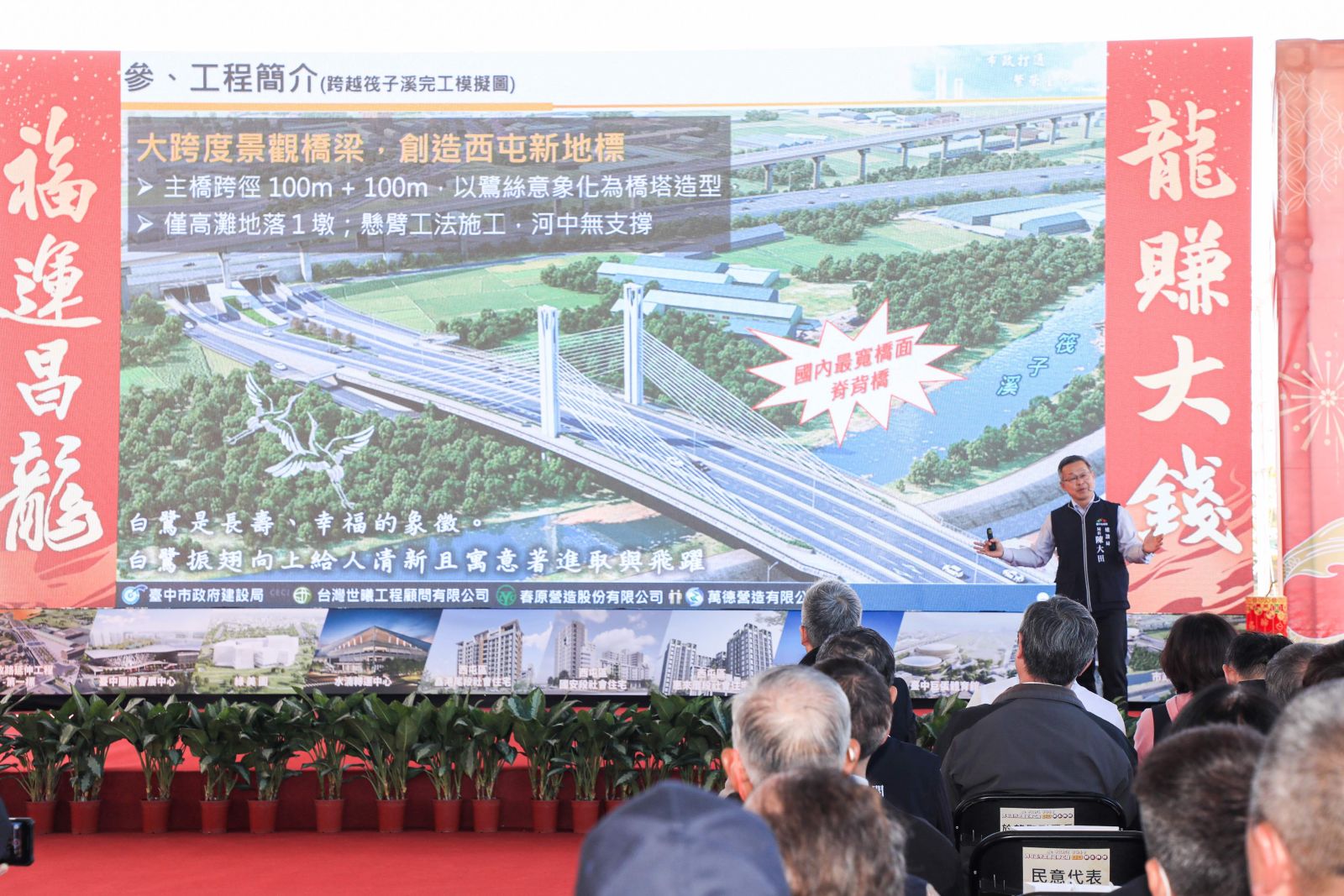 台中「市政路延伸第2標」開工 盧秀燕：帶動中部產業發展 - https://www.watchmedia01.com