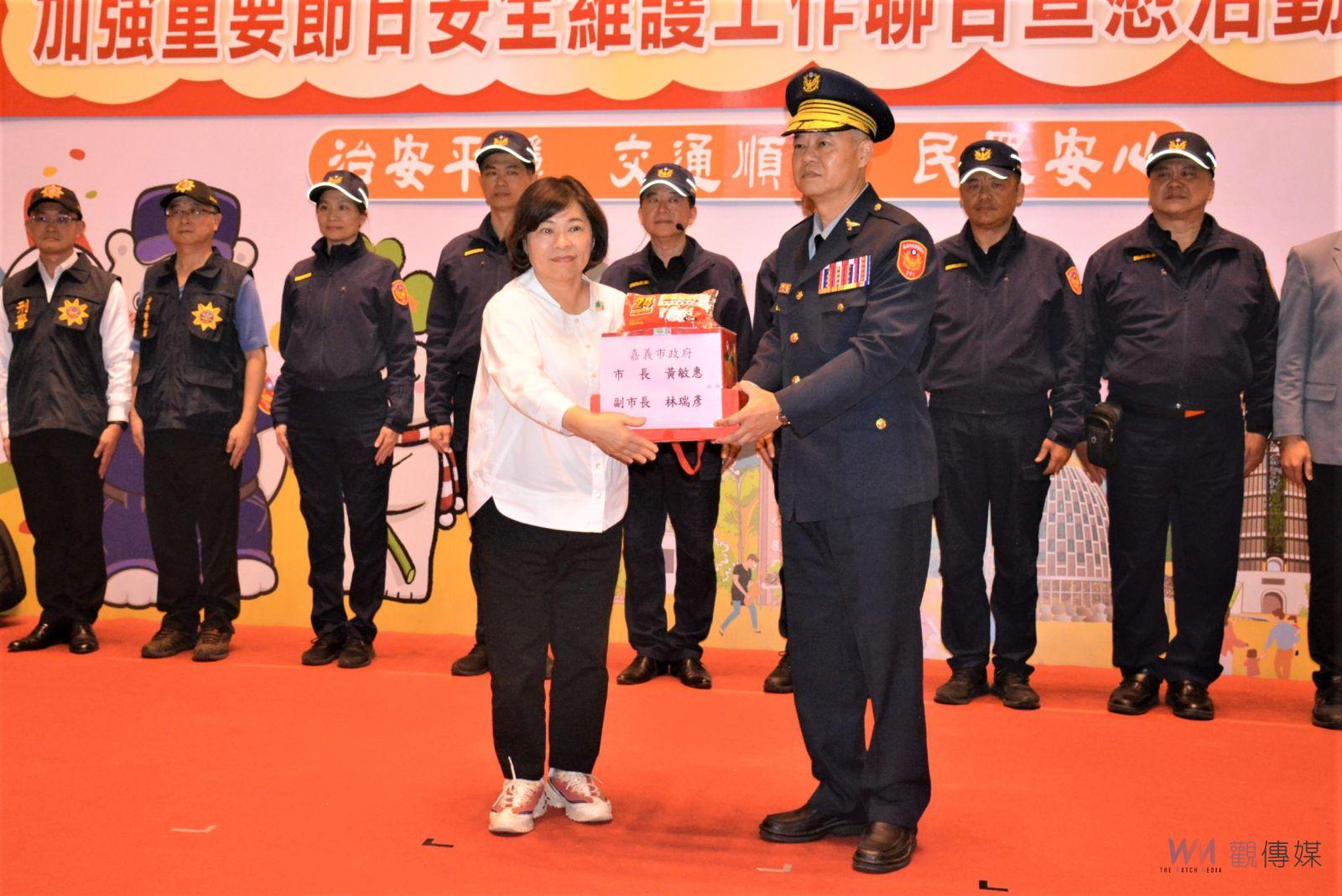 加強春安維護家園　黃敏惠市長率隊慰勉維安執勤人員 - https://www.watchmedia01.com