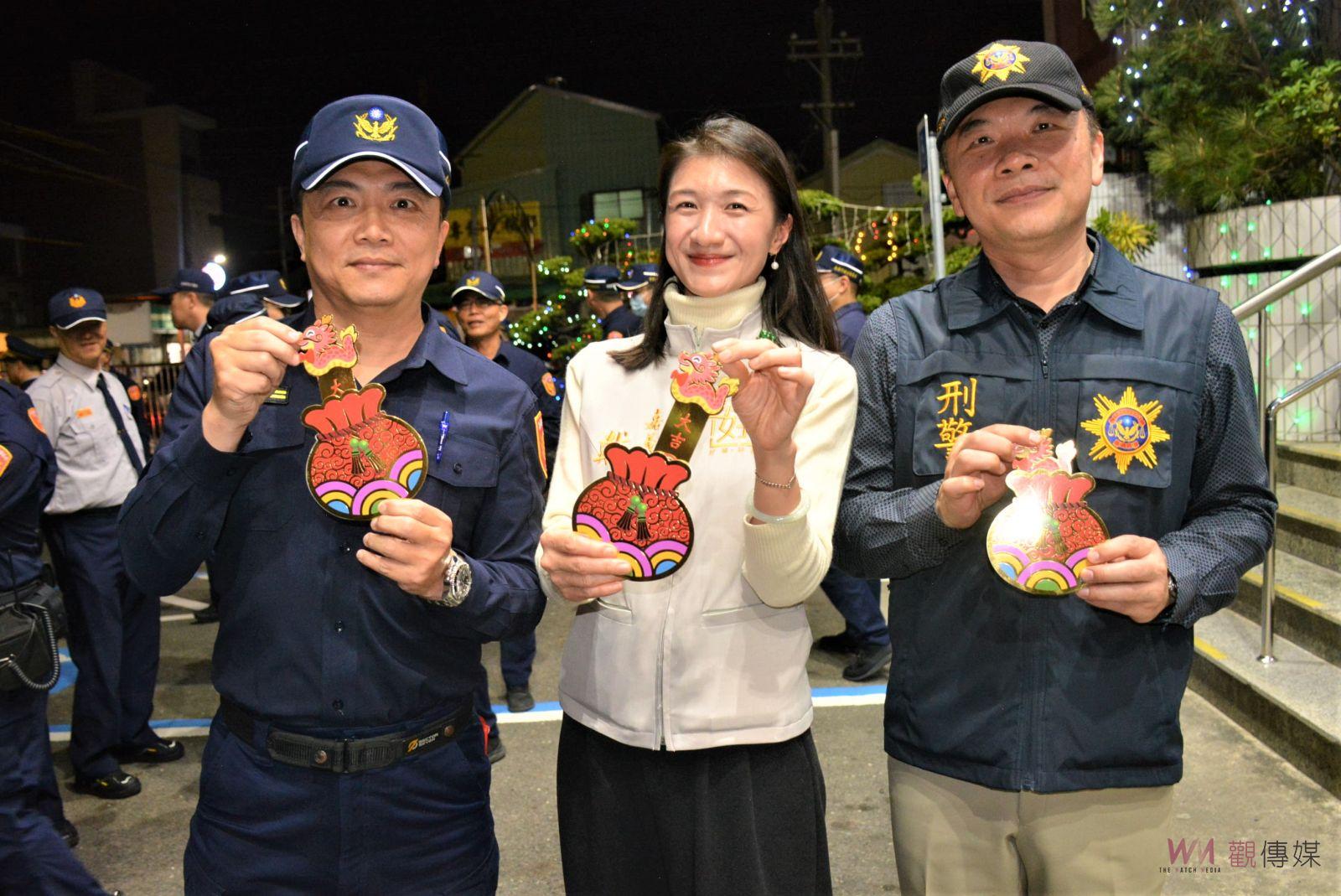 加強春安維護家園　黃敏惠市長率隊慰勉維安執勤人員 - https://www.watchmedia01.com