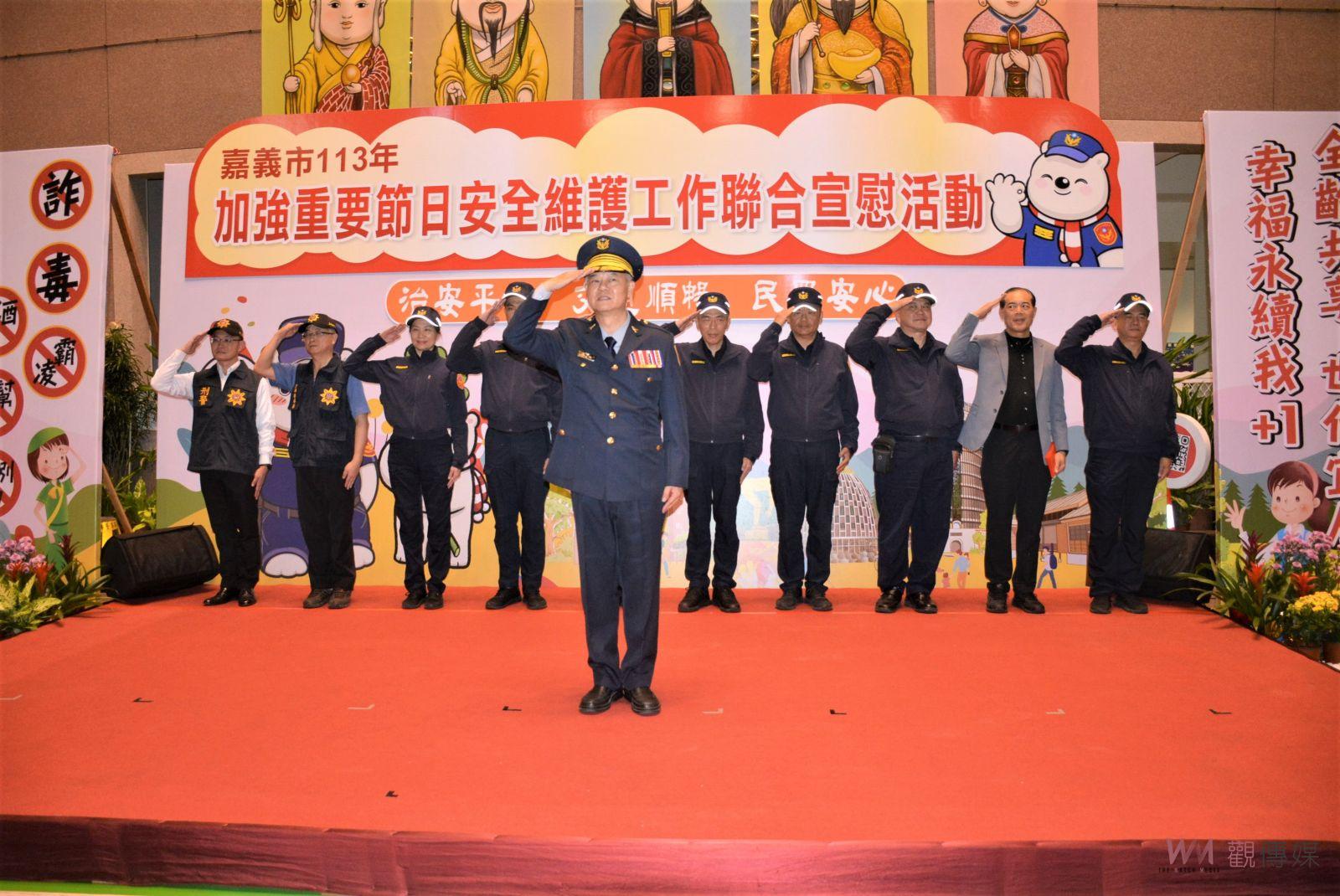 加強春安維護家園　黃敏惠市長率隊慰勉維安執勤人員 - https://www.watchmedia01.com