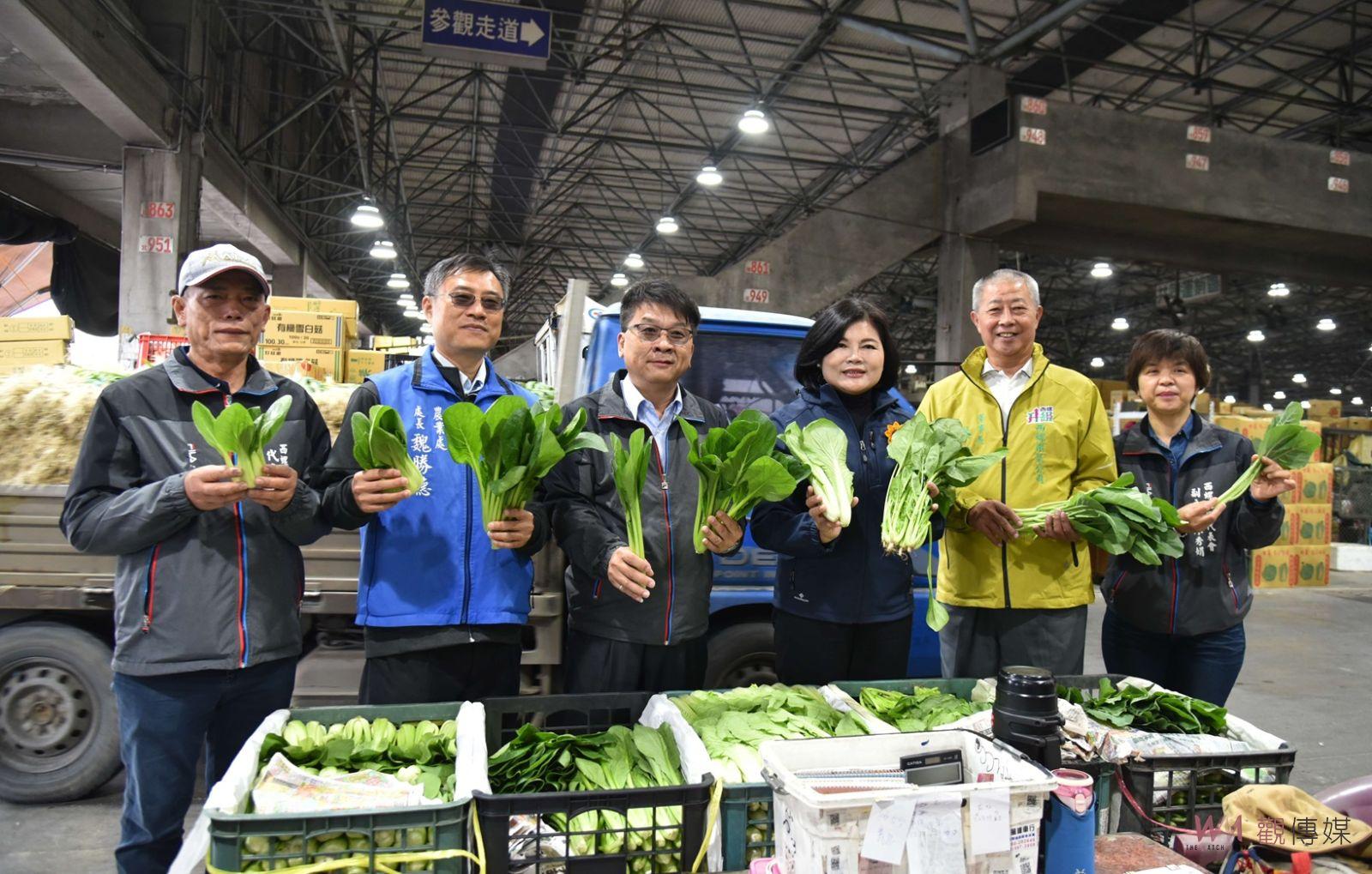 （有影片）／西螺果菜市場年關前供貨量價均穩　張麗善：食魚食肉也著菜佮健康過好年 - https://www.watchmedia01.com