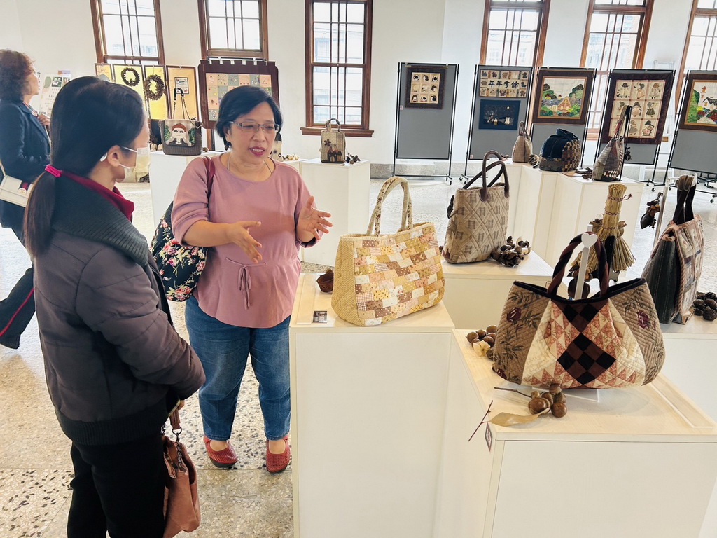 金立慧的布可布知布手作 在溪湖藝文館創藝展出 - https://www.watchmedia01.com