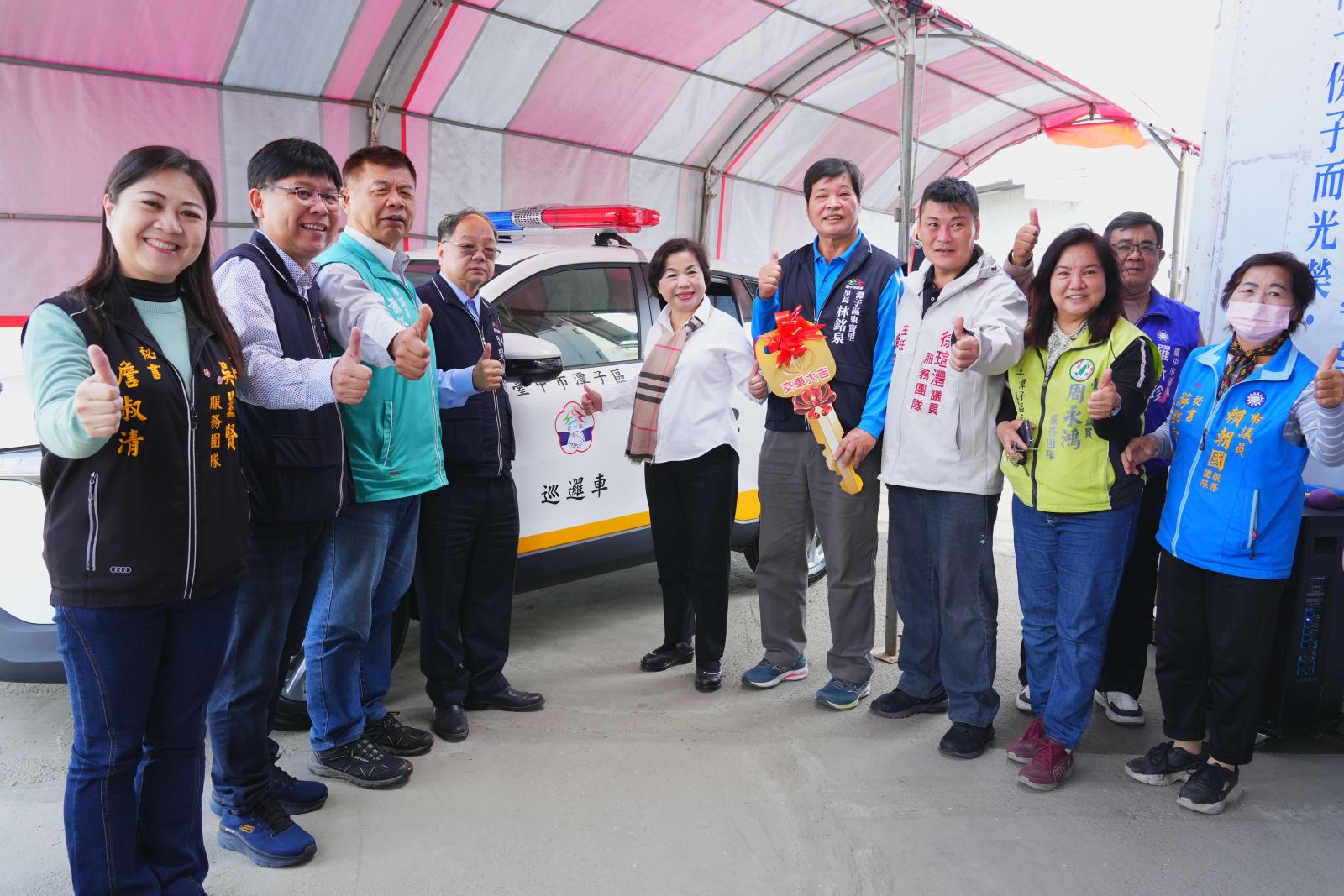 中市府補助添購全新巡邏車 守護潭子區東寶里近1.4萬里民 - https://www.watchmedia01.com