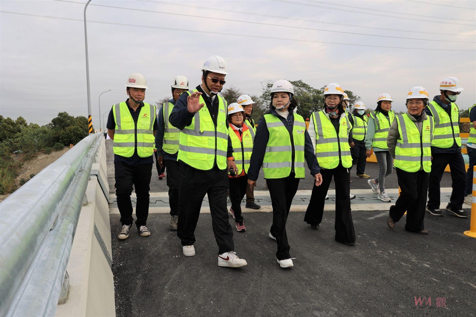 張麗善視察水碓南橋改善工程 要求做好施工期間道路安全 - https://www.watchmedia01.com