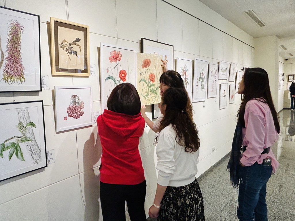 2024當代植物學繪畫藝術展 來自20國植物學藝術家把植物畫成名模 - https://www.watchmedia01.com