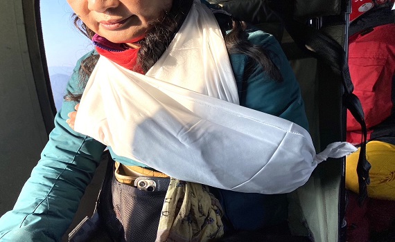不慎摔落邊坡！ 干卓萬十三連峰山友摔傷 - https://www.watchmedia01.com