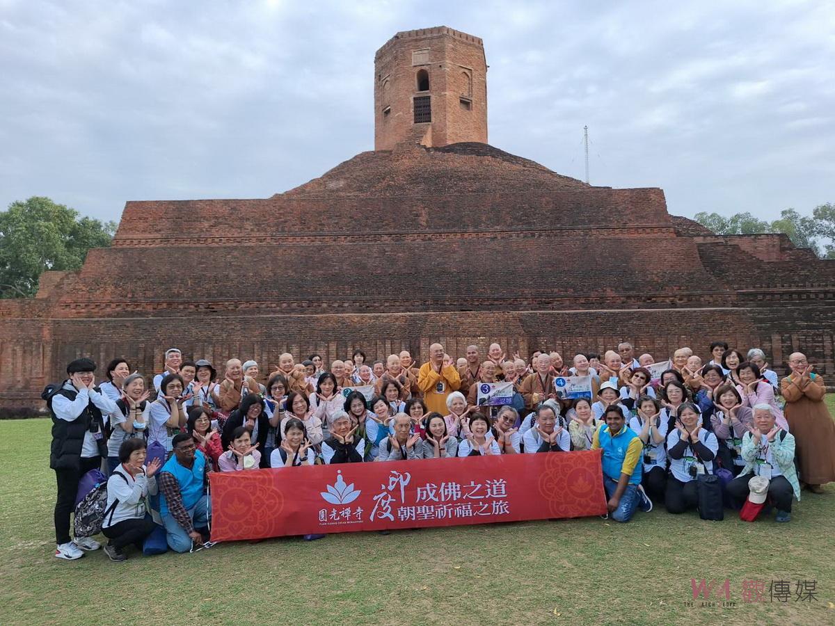 桃園圓光禪寺印度13天朝聖之旅　拜謁8大聖地圓滿返台 - https://www.watchmedia01.com