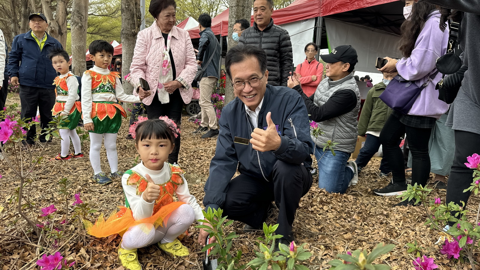 社頭鄉杜鵑花季開幕　交通部觀光署贈送台灣燈會花燈展覽 - https://www.watchmedia01.com