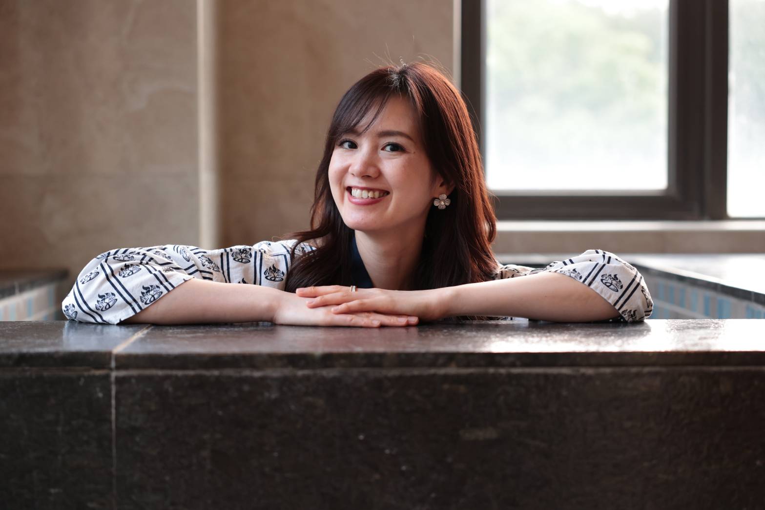 （有影片）／松野高志帶姊姊到關子嶺泡泥漿溫泉 姊姊說「有來到箱根的感覺！」 - https://www.watchmedia01.com