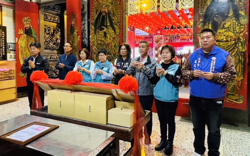 東石永靈宮圓醮捐逾303萬元普渡物資　物質銀行分贈弱勢 - https://www.watchmedia01.com